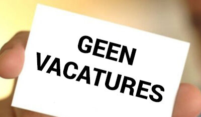 Geen vacatures