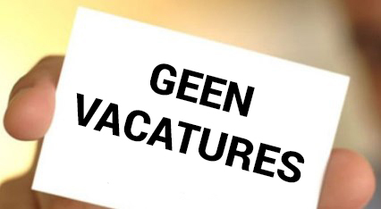 Geen vacatures